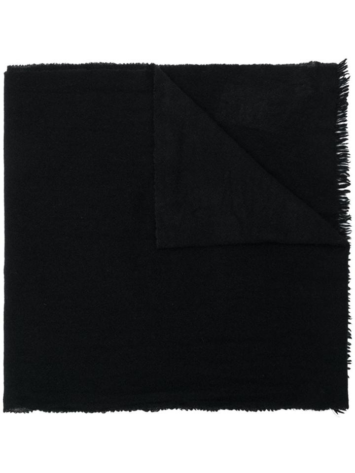 Kristensen Du Nord Cashmere Scarf - Black