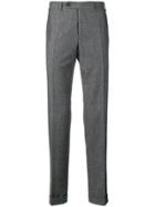 Canali Tailored Fitted Trousers - Grey