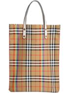 Burberry Rainbow Vintage Check Shopper - Nude & Neutrals