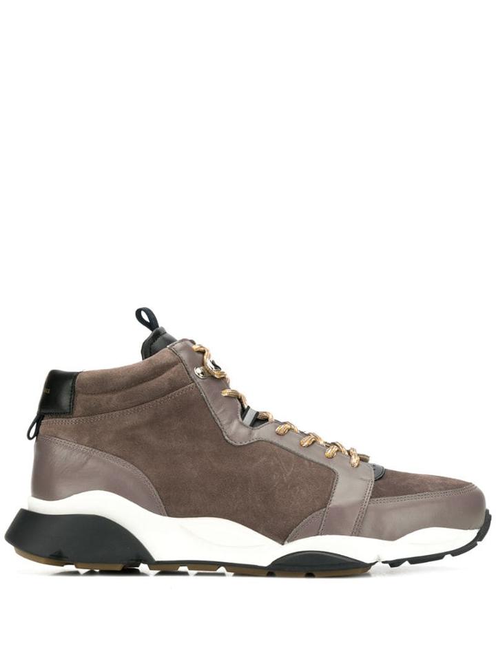 Zespa Fabric Mix Sneakers - Grey