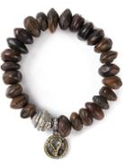 Loree Rodkin Mahla Beads Bracelet, Women's, Black, Gold