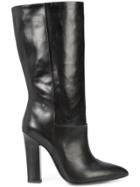 Deimille Pointed Toe Boots - Black