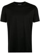 Emporio Armani Rear Logo Print T-shirt - Black