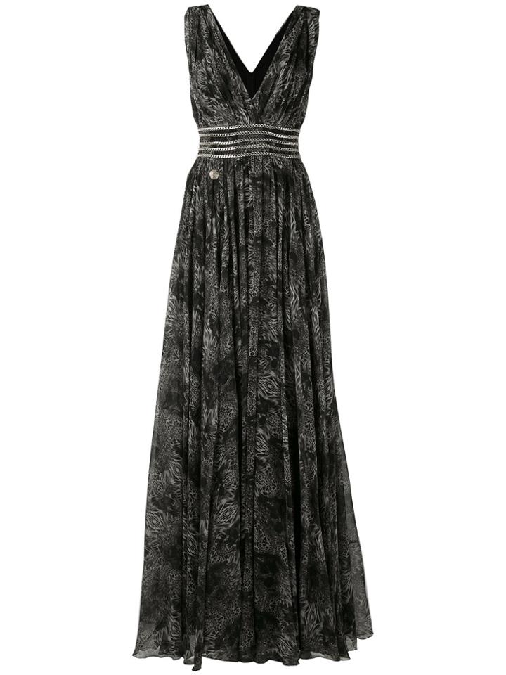 Philipp Plein Viel Evening Dress - Black