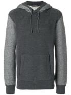Dolce & Gabbana Kangaroo Pocket Knitted Hoodie - Grey