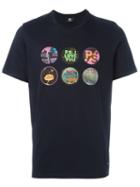 Ps Paul Smith 'badges' Print T-shirt
