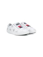 Tommy Hilfiger Junior Teen Star Print Sneakers - White