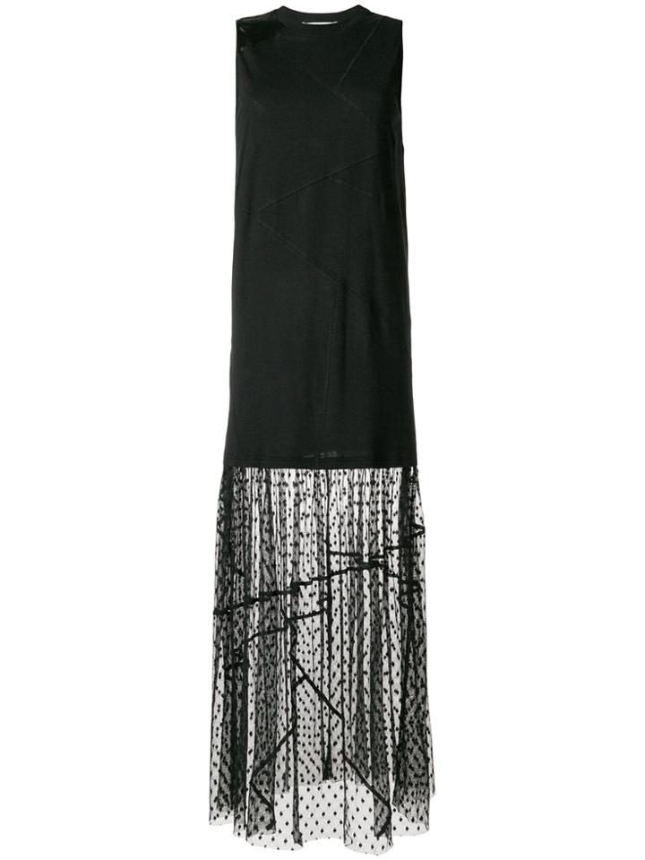 Mcq Alexander Mcqueen Panelled Dress - Black