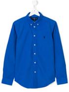 Ralph Lauren Kids Long Sleeve Shirt - Blue