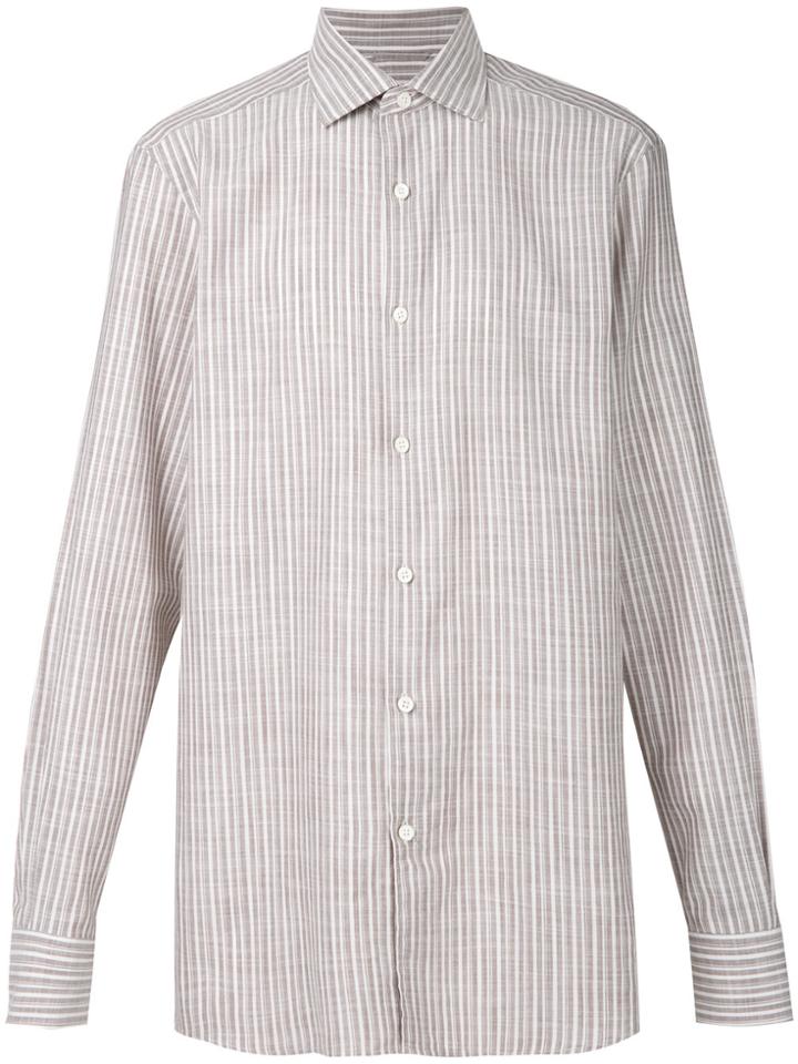 Ermenegildo Zegna Striped Shirt - Nude & Neutrals