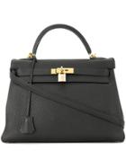 Hermès Vintage Kelly 32 2way Handbag - Black