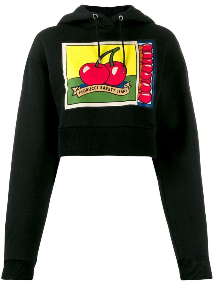 Fiorucci Cherries Hoodie - Black
