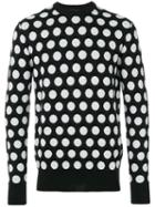 Diesel Black Gold - Polka Dots Sweatshirt - Men - Wool - M, Wool