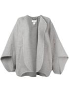 Chloé Cape Jacket, Women's, Size: 36, Grey, Viscose/cashmere/wool