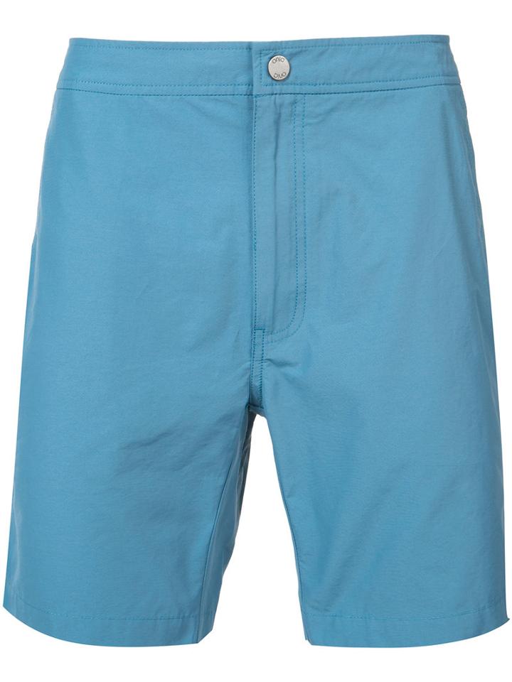 Onia - Calder Trunks 7.5 - Men - Cotton/nylon - 40, Blue, Cotton/nylon