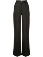 Adam Lippes High-rise Tailored Trousers - Black