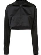 Puma Fenty Puma X Rihanna Cropped Track Jacket, Women's, Size: Small, Black, Polyester