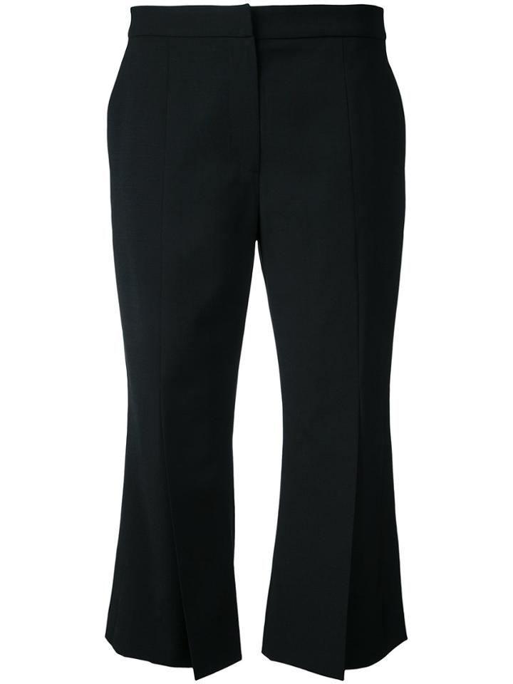 Goen.j Cropped Trousers - Black