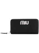 Miu Miu Logo Wallet - Unavailable