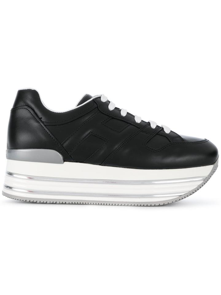 Hogan Platform Sneakers - Black