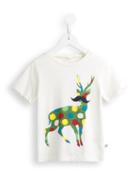 Stella Mccartney Kids 'chuckle' Deer T-shirt