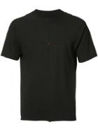 Ma+ Panelled T-shirt, Men's, Size: 48, Black, Cotton