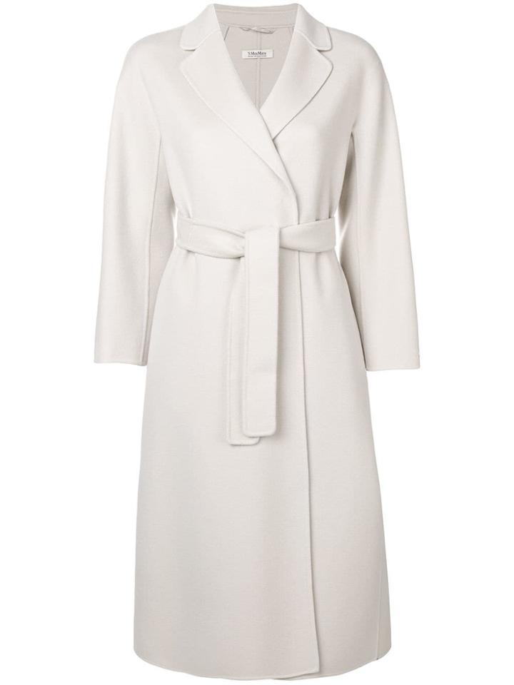 's Max Mara Belted Midi Coat - Neutrals