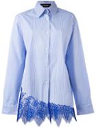 Filles A Papa - Foxy Striped Shirt - Women - Cotton/polyamide - 3, Women's, Blue, Cotton/polyamide