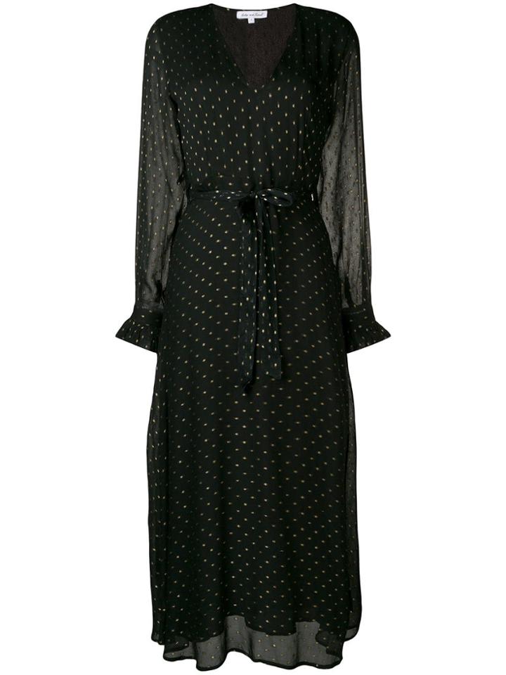 Lily And Lionel Metallic Lucy Dress - Black