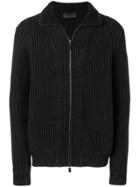 Iris Von Arnim Full Zip Knitted Fleece - Black