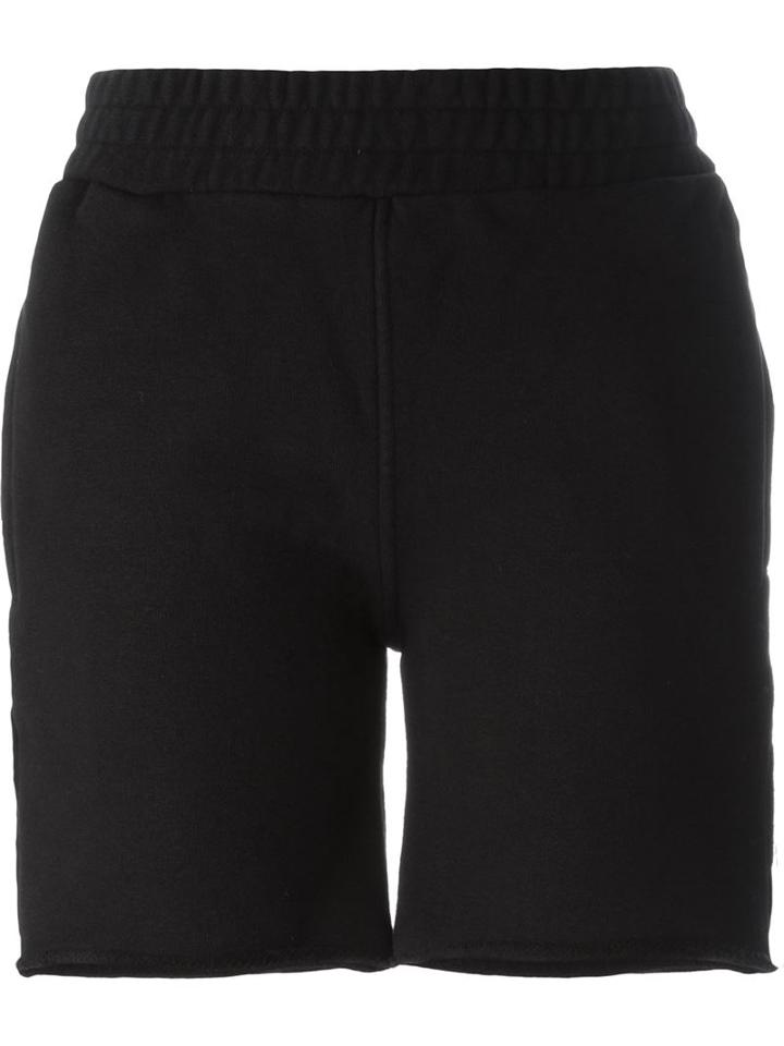 Yeezy Elasticated Waistband Shorta, Women's, Size: Xxl, Black, Cotton/spandex/elastane