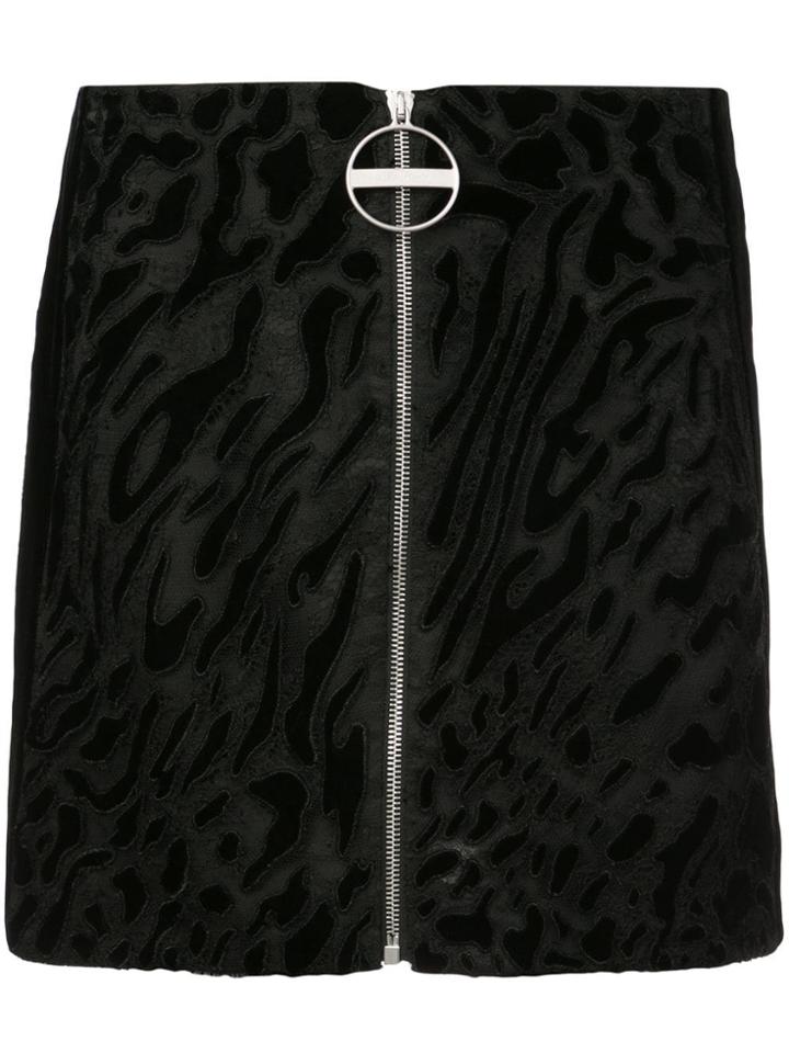 Givenchy Zipped Mini Skirt - Black