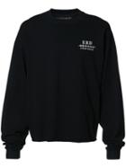 Enfants Riches Deprimes Logo Print Sweatshirt, Men's, Size: Small, Black, Cotton