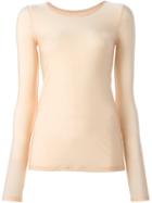 Lareida Stretch Long-sleeve T-shirt, Women's, Size: Xs, Nude/neutrals, Polyamide/spandex/elastane