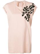 No21 Jersey T-shirt - Pink & Purple