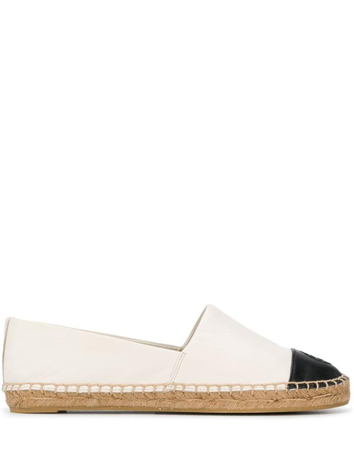 Tory Burch Colour Block Espadrilles - Neutrals