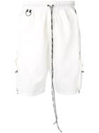 Represent Drawstring Track Shorts - White