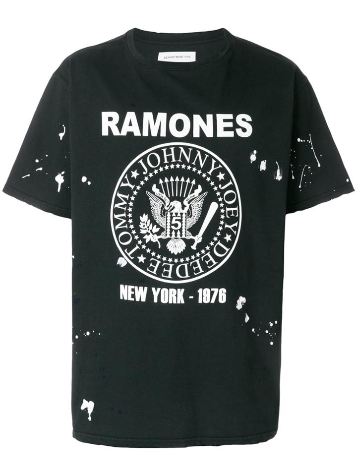 Department 5 Ramones T-shirt - Black