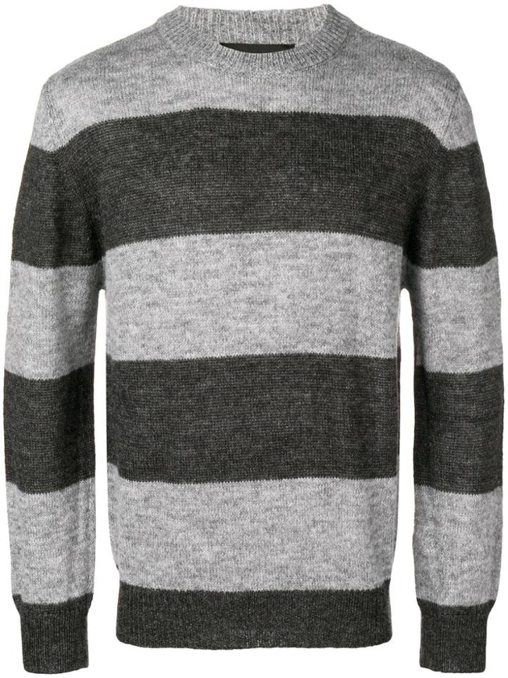 John Richmond Wings Embroidered Sweater - Grey