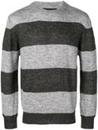 John Richmond Wings Embroidered Sweater - Grey