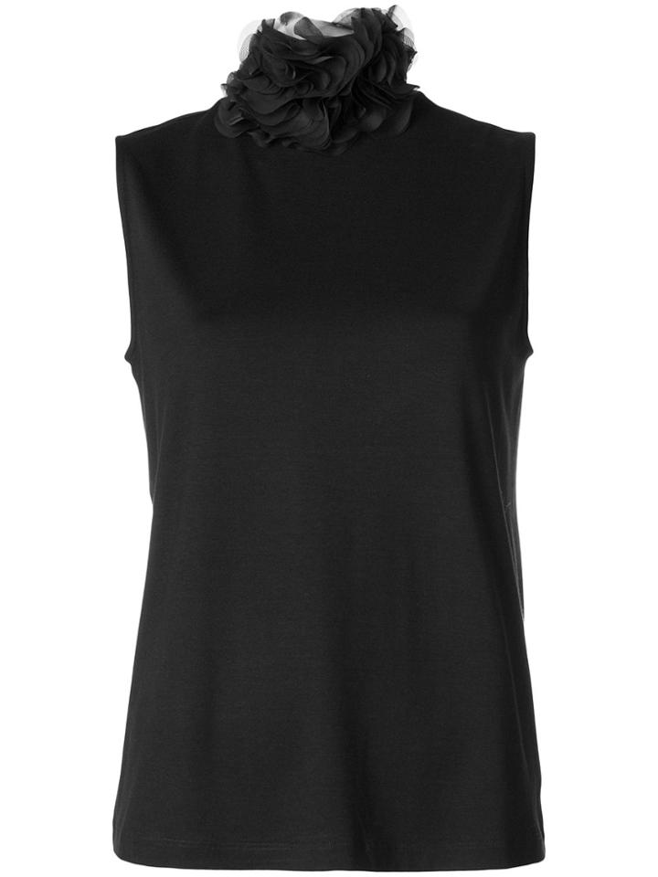 Lardini Flared Midi Dress - Black