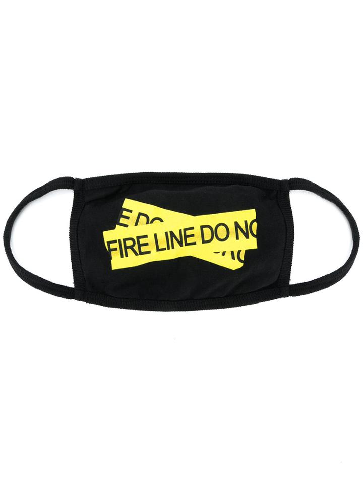Off-white Firetape Mask - Black