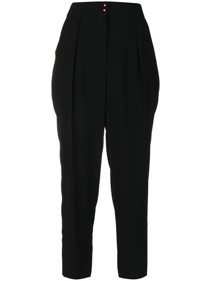 See By Chloé High Waisted Trousers - Black