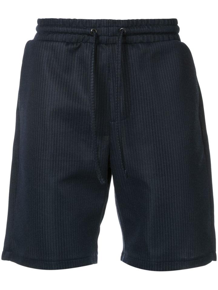 Geym Striped Bermuda Shorts - Blue