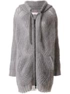 A.f.vandevorst Zip Up Cardigan - Grey