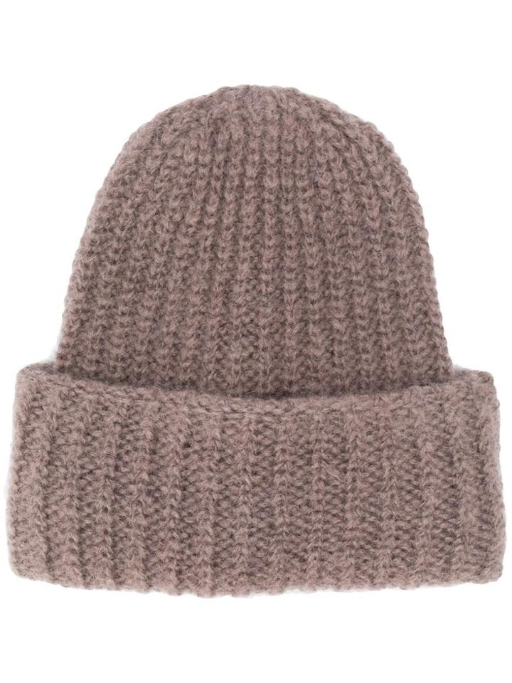 Filippa-k Pilo Ribbed Knit Hat - Neutrals