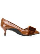 Tod's Tod's X Alessandro Dell'acqua Patent Pumps - Brown