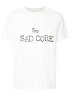 Takahiromiyashita The Soloist So Sad Core T-shirt - White