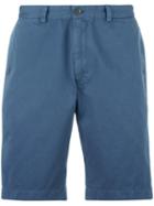 Sunspel Classic Chino Shorts, Men's, Size: 32, Blue, Cotton
