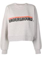 Études 'underground' Sweaterc - Grey
